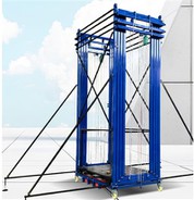 Thang máy cắt kéo điện Giàn giáo điện